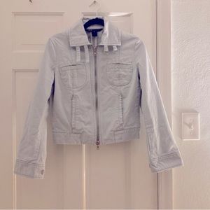 Marc Jacobs Bomber Jacket in Baby Blue